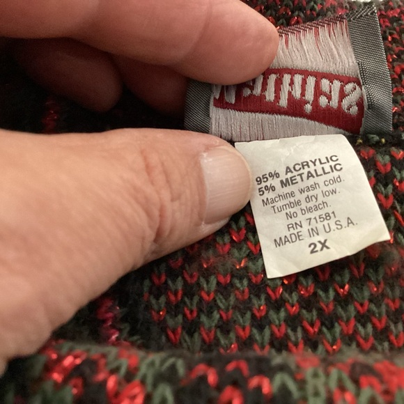 Mathias Vintage Floral Tunic Style Sweater Women’s 2X made in USA - Picture 9 of 13